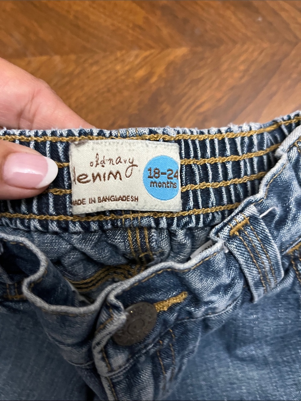 Old Navy jeans.